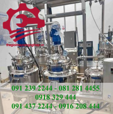 Máy chiết suất cô đặc dược liệu