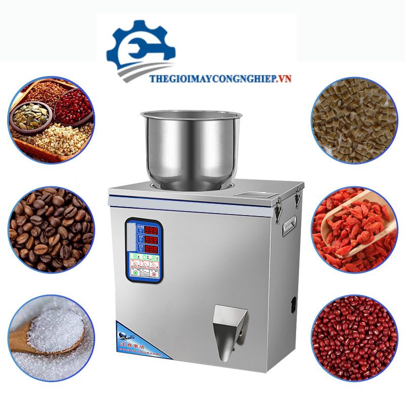 Máy chiết rót bột khô bán tự động