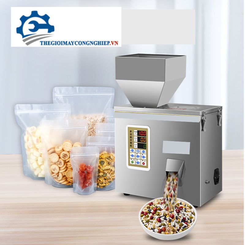 Máy chiết rót bột khô bán tự động