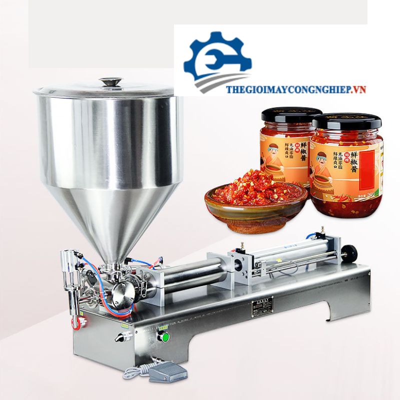 Máy chiết rót bán tự động