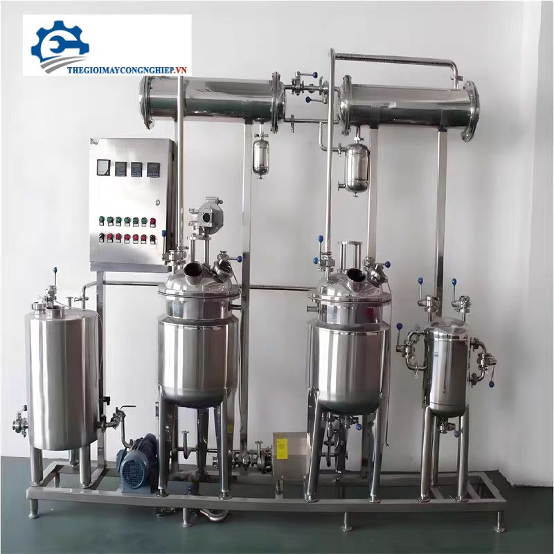 Máy chiết suất cô đặc dược liệu