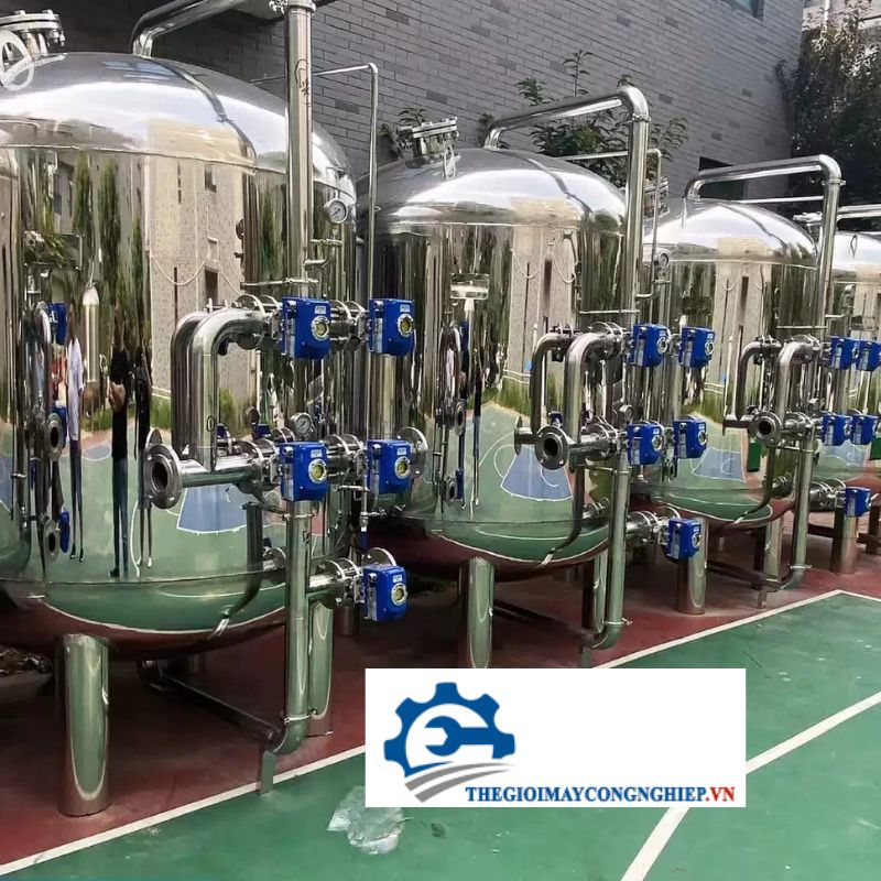 Bồn khuấy gia nhiệt hóa chất
