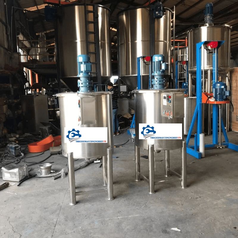 Bồn khuấy gia nhiệt hóa chất