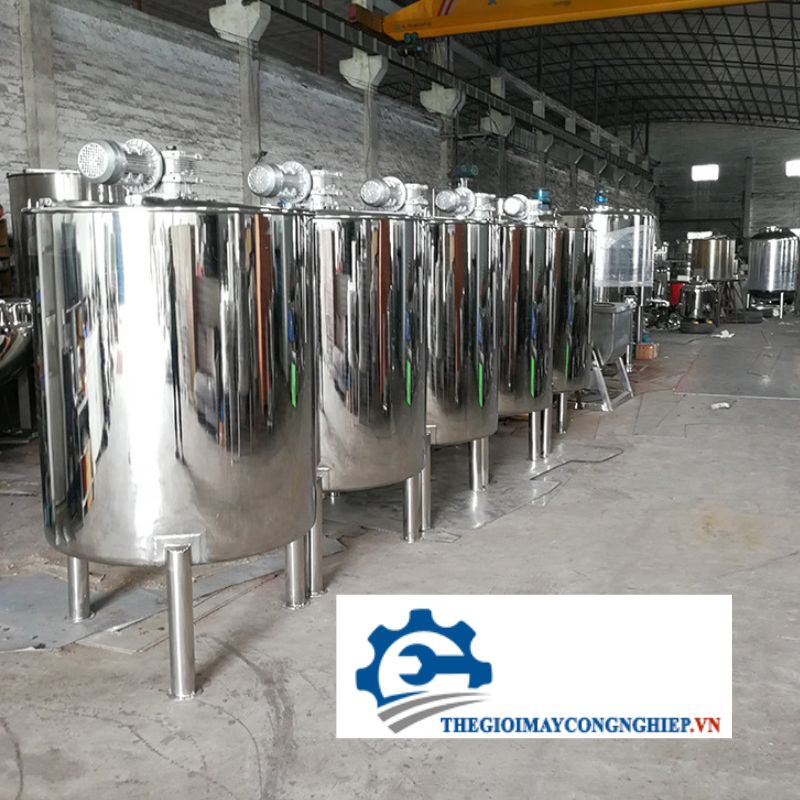 Gia công bồn khuấy trộn