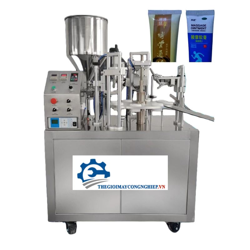 áy chiết rót đóng tuýp mỹ phẩmg