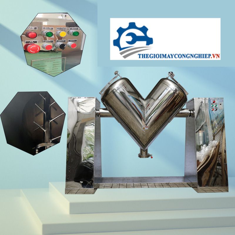 Máy trộn bột chữ V