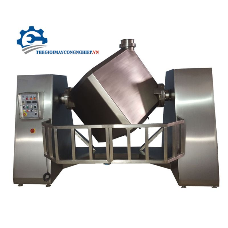 Máy trộn bột hình lập phương