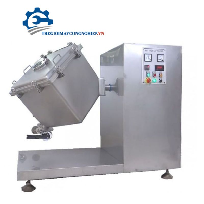 Máy trộn bột hình lập phương
