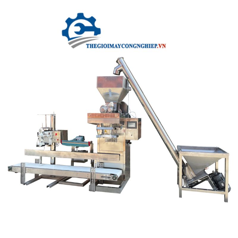 Máy chiết bột bán tự động