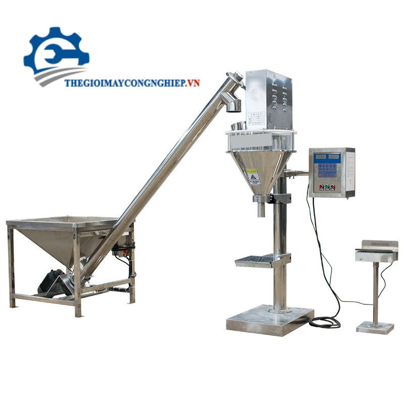 Máy chiết bột bán tự động