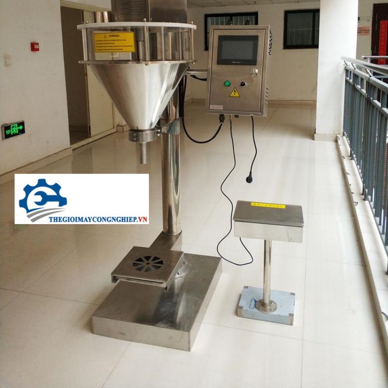 Máy chiết bột bán tự động
