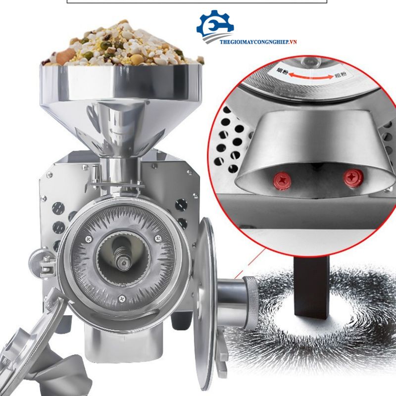 Máy xay bột khô công nghiệp