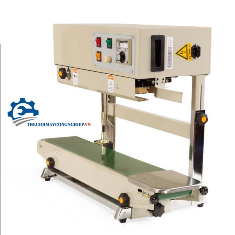 Máy hàn mép bao bì liên tục dạng đứng