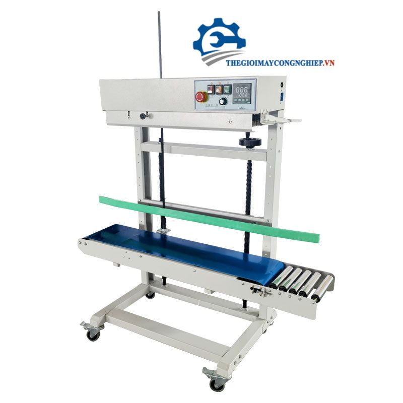 Máy hàn mép bao bì liên tục dạng đứng