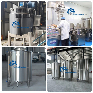 Máy sản xuất mỹ phẩm – Thiết bị sản xuất sữa tắm, dầu gội, sữa rửa mặt, sữa dưỡng thể, nước rửa chén