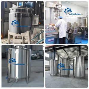 Máy sản xuất mỹ phẩm – Thiết bị sản xuất sữa tắm, dầu gội, sữa rửa mặt, sữa dưỡng thể, nước rửa chén