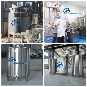 Máy sản xuất mỹ phẩm – Thiết bị sản xuất sữa tắm, dầu gội, sữa rửa mặt, sữa dưỡng thể, nước rửa chén