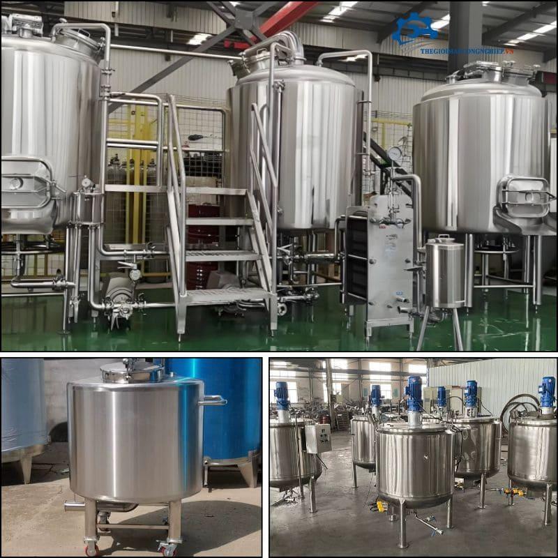 [ĐIỀU MÀ] Bồn khuấy trộn công nghiệp mang lại cho sản xuất??