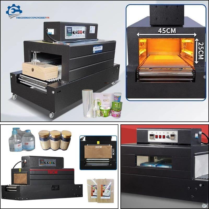 [GIẢI PHÁP] Hỗ trợ năng xuất với máy bọc màng co lốc 4020