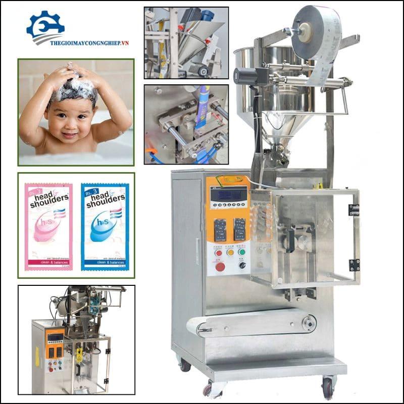 Máy đóng gói dây dầu gội đầu – Máy đóng gói dây sữa tắm
