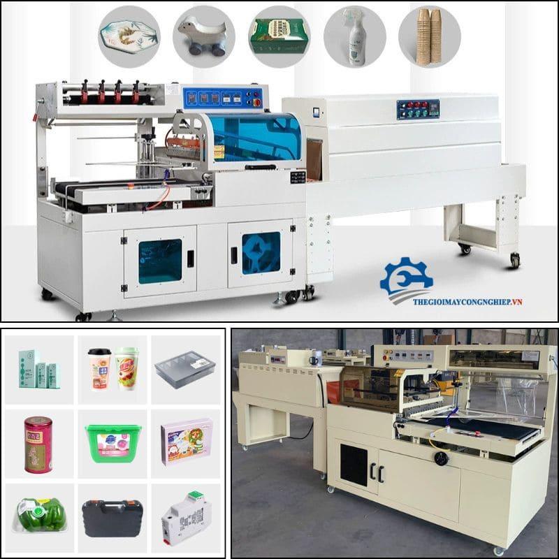 Máy cắt màng co tự động – máy cắt màng co ni lông, máy co màng chữ L