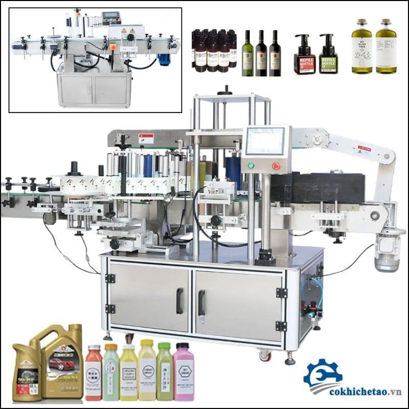 Máy dán nhãn chai tròn tự động – Cung cấp máy dán nhãn để bàn