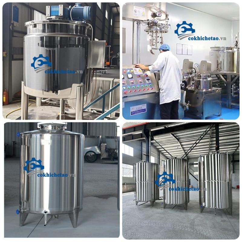 Máy sản xuất mỹ phẩm – Thiết bị sản xuất sữa tắm, dầu gội, sữa rửa mặt, sữa dưỡng thể, nước rửa chén