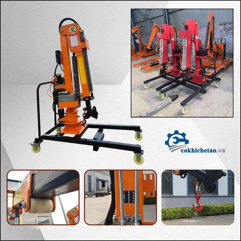Máy Cẩu Thuỷ Lực - Máy Gắp Hàng Khí Nén Giá Rẻ Cho Nhà Xưởng