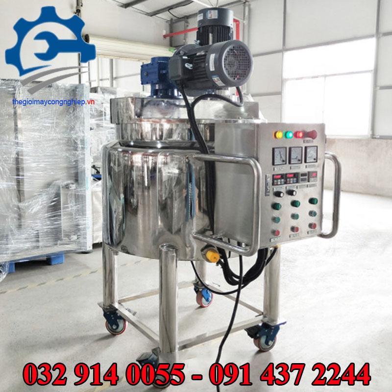 Máy trộn thực phẩm đa năng, bồn trộn hóa chất, mỹ phẩm giá rẻ