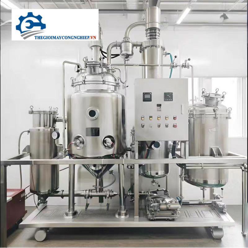 Thiết bị chiết suất và cô đặc dược liệu trực tiếp – Máy chiết suất cô đặc dược liệu