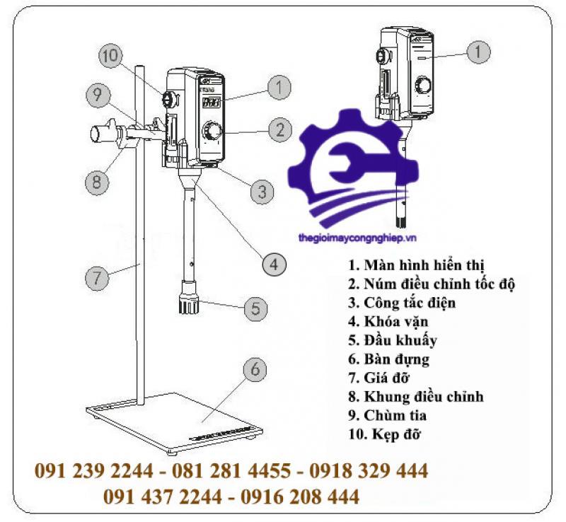 Máy nhũ hóa phòng thí nghiệm – Máy nhũ hóa mỹ phẩm