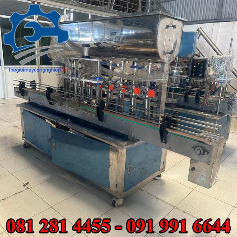 [KHỞI ĐỘNG] Năng lực mới cùng máy chiết rót hóa chất tự động