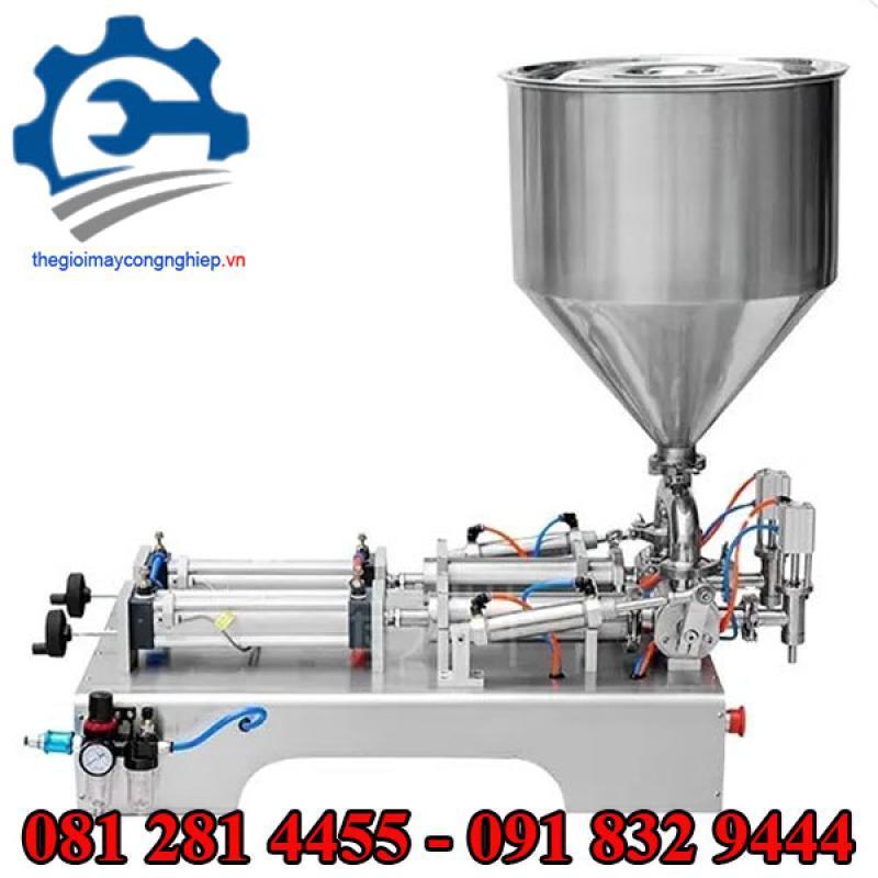 [BÍ QUYẾT] Sản xuất hiện đại với máy chiết rót hóa chất 2 vòi