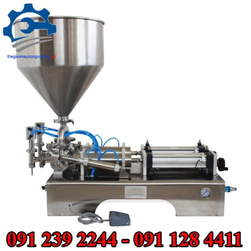 Máy chiết rót mật ong 2 vòi| Máy chiết dung dịch lỏng, sệt