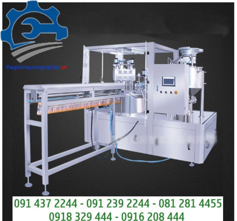 MÁY ĐÓNG GÓI TÚI ĐỨNG-  Máy chiết rót túi có vòi, Máy chiết định lượng