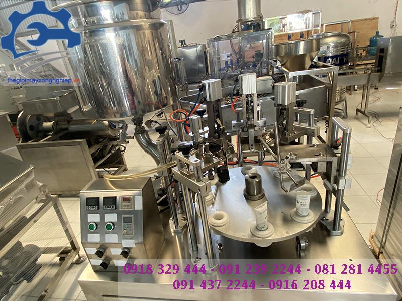 MÁY CHIẾT VÀ HÀN MIỆNG - máy chiết và hàn, máy hàn miệng tuýp, máy chiết