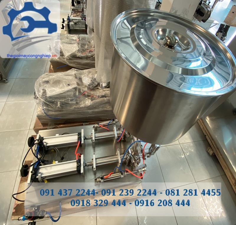 Máy chiết rót 2 vòi - Máy rót chiết mỹ phẩm, máy chiết rót bán tự động, máy chiết 250ml