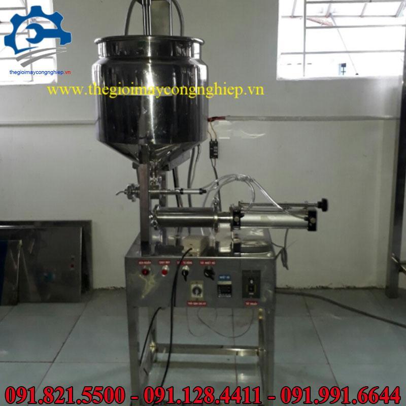Máy chiết rót kem, mỹ phẩm - Máy chiết rót định lượng khí nén