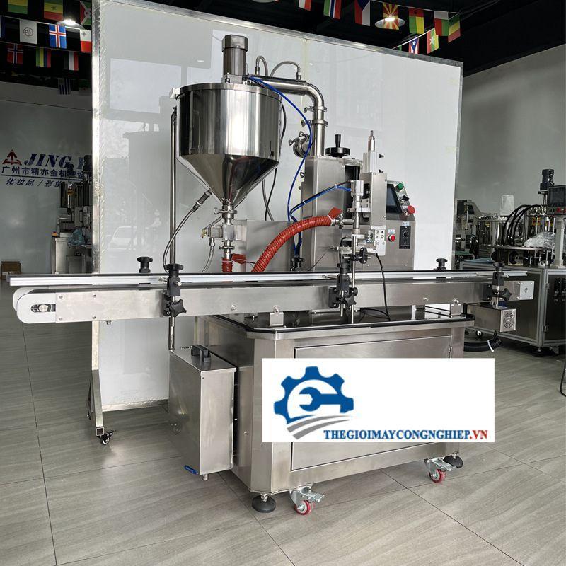 Máy chiết mỹ phẩm, chiết dịch lỏng, chiết dạng sệt – Máy chiết kem, chiết dầu ăn, tinh dầu, nước rửa