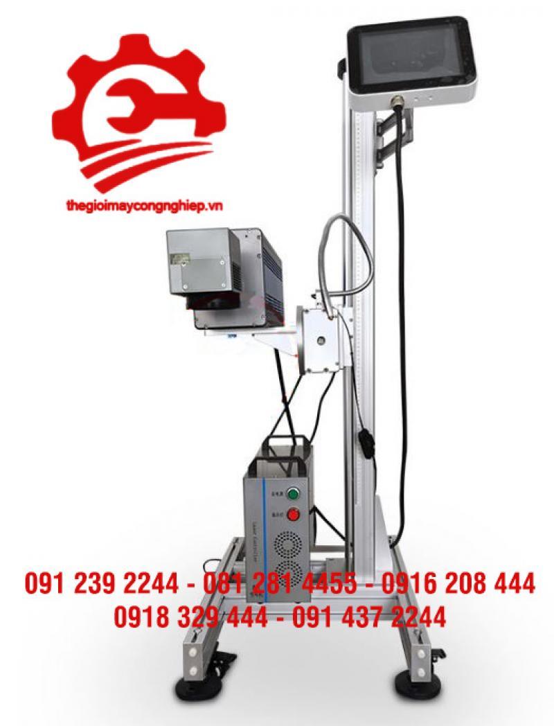 Máy in phun laser trực tuyến – Máy khắc laser dạng đứng