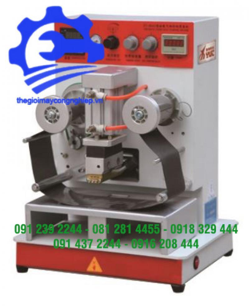 Máy dập date bán tự động – Máy in date nổi trên da, máy in date