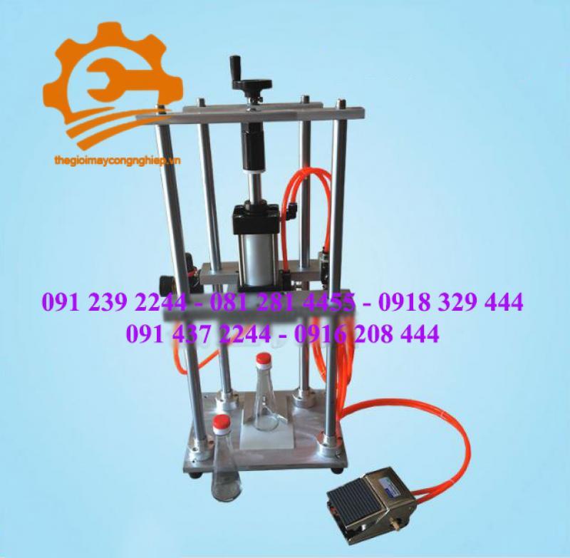 Máy đóng nắp chai thủy tinh – Máy dập nắp chai bia, máy đóng nắp chai