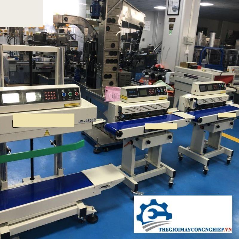 Máy hàn miệng túi dạng đứng – Máy hàn mép bao bì liên tục dạng đứng