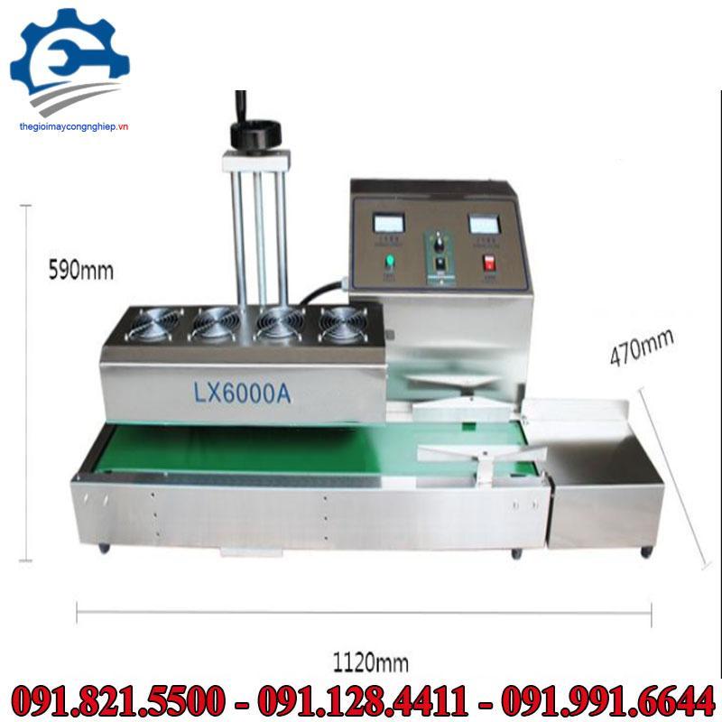 Máy Co Màng Nhôm - Máy dán màng nhôm tự động, Máy seal màng nhôm