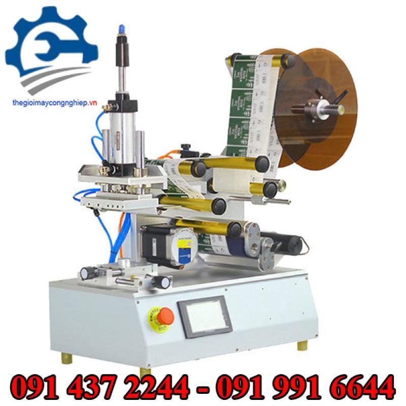 Máy dán nhãn giá rẻ| Máy dán nhãn decal chai lọ tròn, vuông