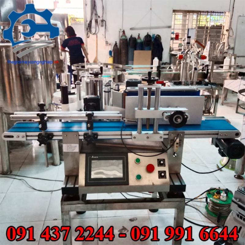 Máy dán nhãn sản phẩm| Máy dán tem nhãn chai tròn tự động