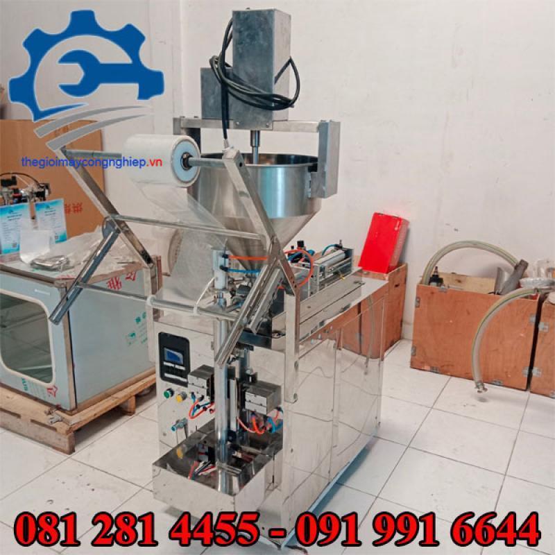 [KHAI PHÁ] Năng suất cùng máy đóng gói tương ớt mini 3 biên