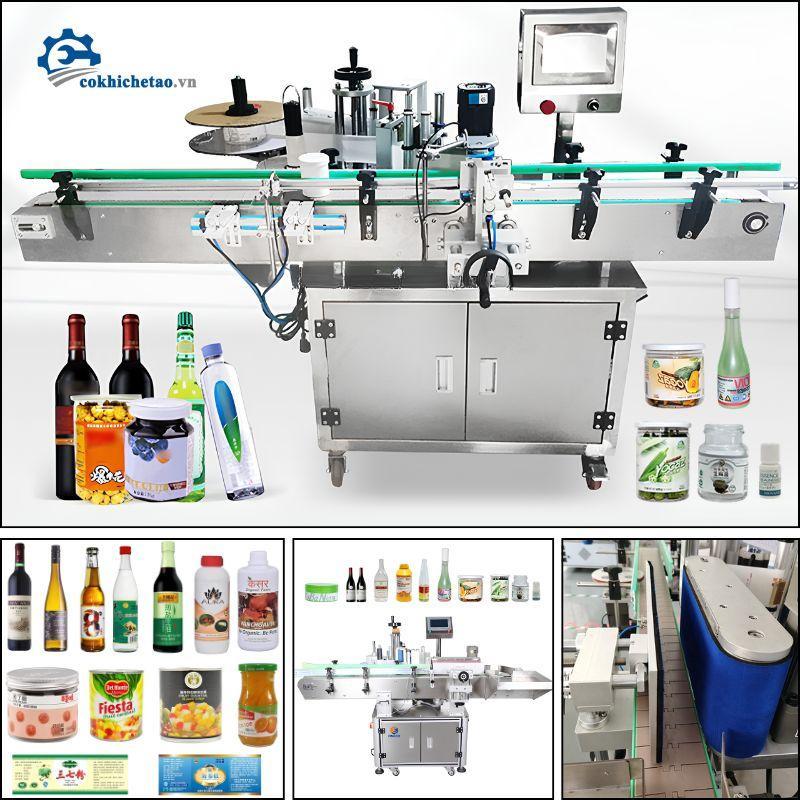 Giải Pháp Máy Dán Nhãn Chai Tròn Tự Động - Chuẩn Xác Đến Từng Milimet