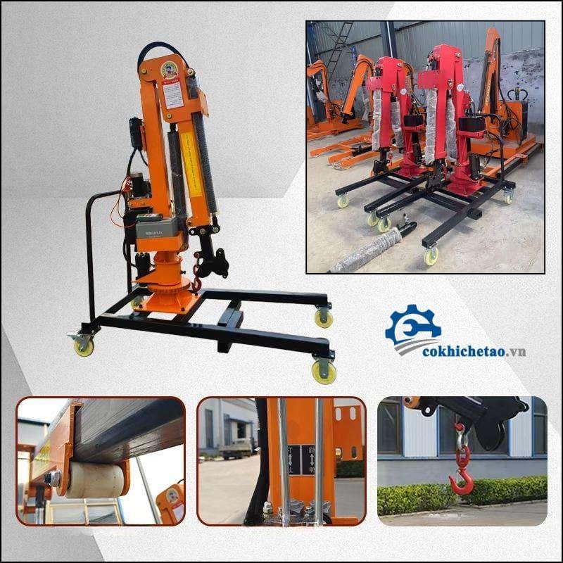 Máy Cẩu Thuỷ Lực - Máy Gắp Hàng Khí Nén Giá Rẻ Cho Nhà Xưởng