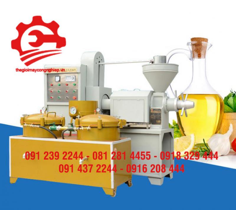 Máy ép dầu thực vật tự động – Cung cấp máy ép dầu thực vật công nghiệp